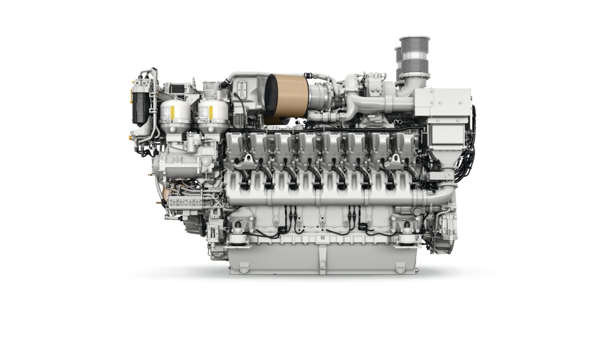mtu Series 4000 marine engine